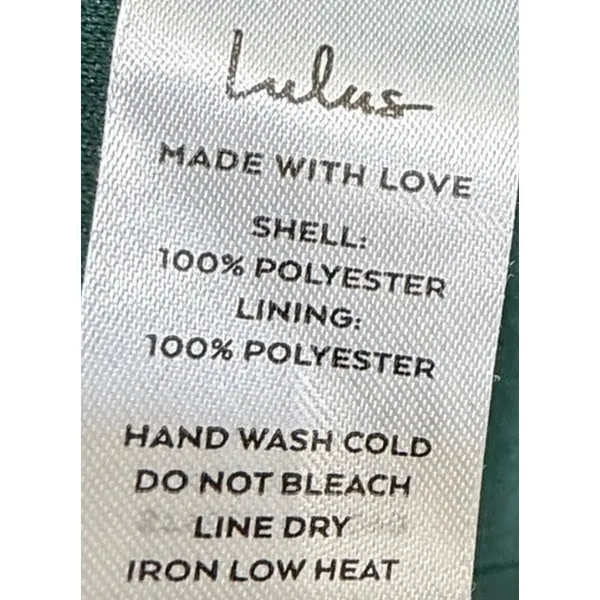 Lulu's Emerald Green Strapless Sequin Mini Dress S 4-6 EUC - Image 3