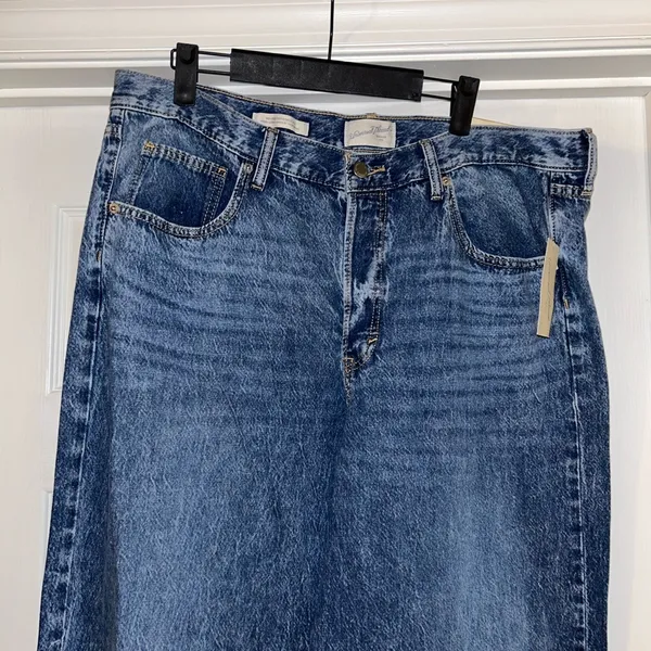 Classic Blue Denim Jeans Size 14 - Image 2