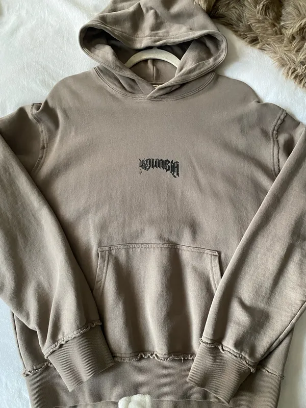 YoungLA Hoodie Tan - Image 4
