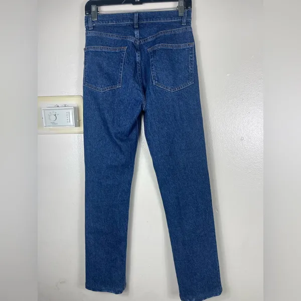 Reformation Lisa High Rise Straight Leg Jeans size 26 - Image 3