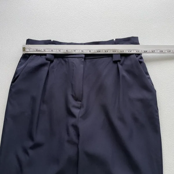 Lulus Paperbag Pants Womens Size L High Waisted Trousers Slacks Belt Loops Lined - Image 7
