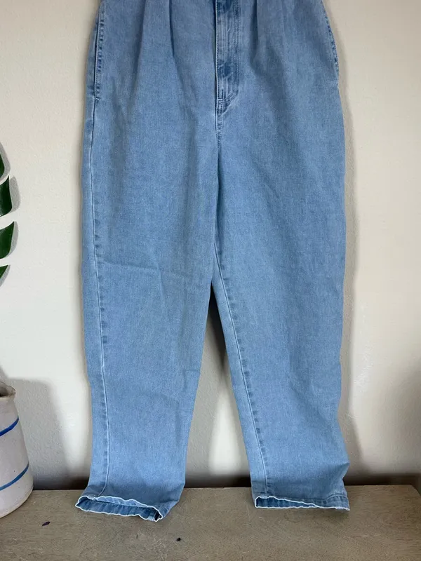 Lucy & Yak Addison Light Wash Denim High Rise Jeans - Image 7