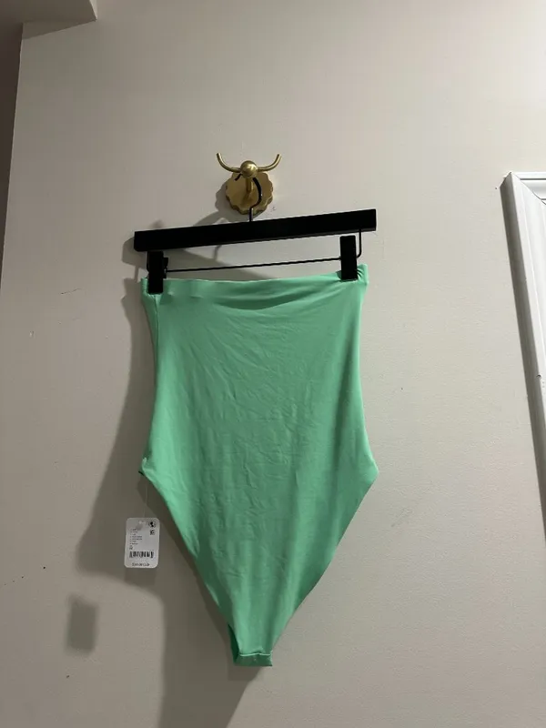 TOAST SWIM x Free People Tube One Piece Swimsuit in Luna Moth Size Medium NWT - Image 7