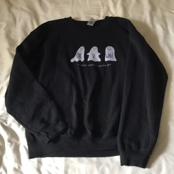 Gildan Roe V Wade ghost crewneck - Image 6