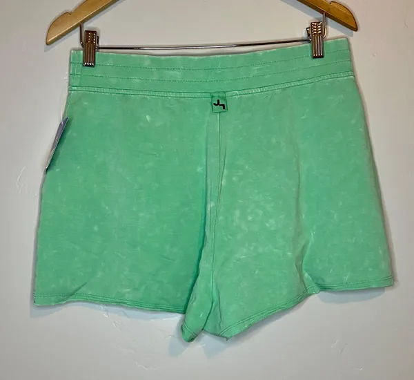 JoyLab Women’s Elastic Waist Shorts w/ Pockets Jade Cream NWT - Image 2