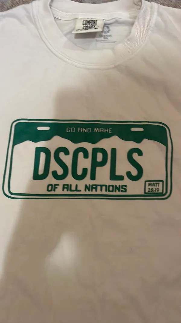 Christian tshirt White Size M - Image 2