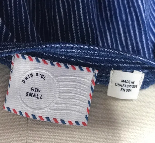 x Postage Stamp Stripe Top - Image 5