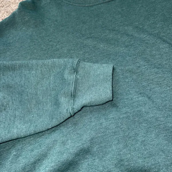 Urban Outfitters BDG Green Cropped Crewneck Sweatshirt - Image 2