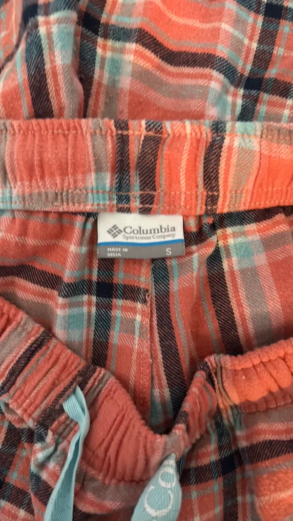 Columbia Women’s Flannel Pajama Pants Small - Image 2