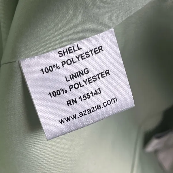 AZAZIE | Sage Green Cocktail Gown Sz XS - Image 10