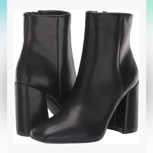 Steve Madden Square Toe Heeled Ankle Boot - Image 3