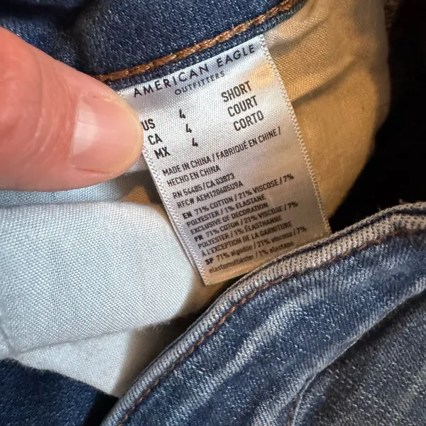 American Eagle Outfitters Distressed High Rise Jegging size 4 Short - Image 15