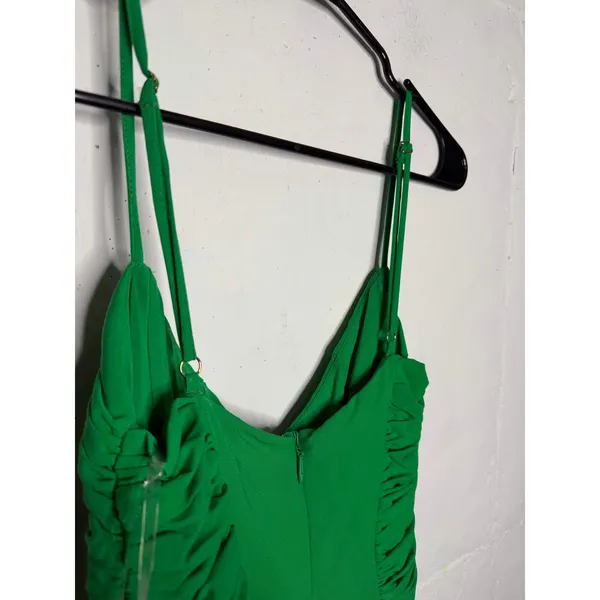 NEW White Fox Midnight Adventures Mini Dress Green Size 4 - Image 7