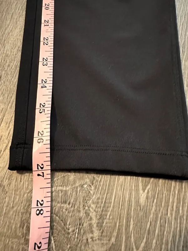 Lululemon Sz 2 Keep Moving High Rise Business Casual Pull On Women’s Black Pants - Image 8