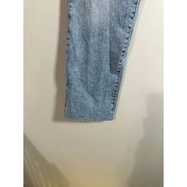 Banana Republic Bootcut High-Rise Cropped Jean Light Wash Button Fly 28/6 NEW‎ - Image 5