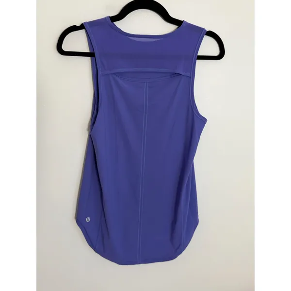Lululemon Purple loose fitting tank size 4 - Image 2