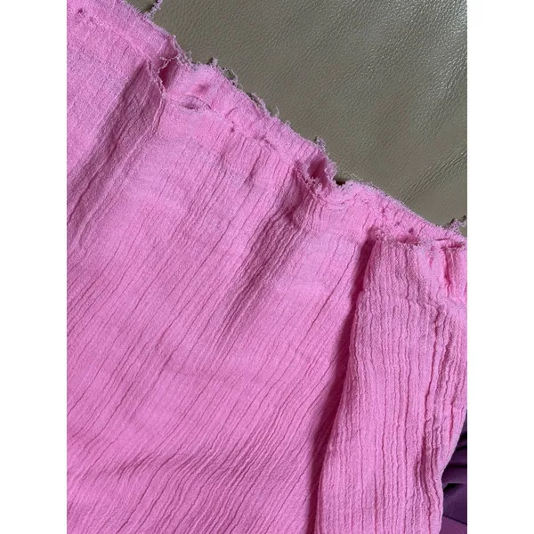 Free People Pink free-est Amaia Mini Dress size Large - Image 6