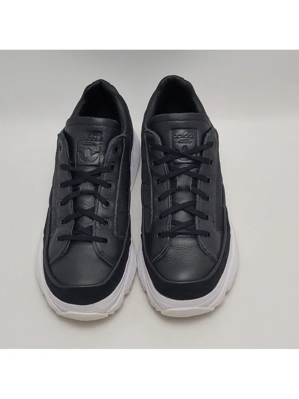 Adidas Originals Women's Kiellor Black White Low Top Platform SneakerSize 8.5 - Image 9