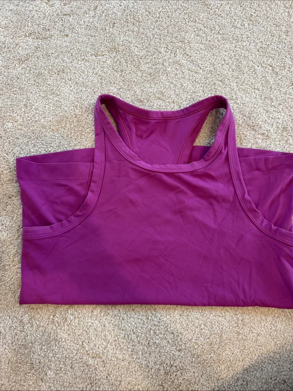 lululemon Purple- align waist length Racerback Tank Top - Image 3