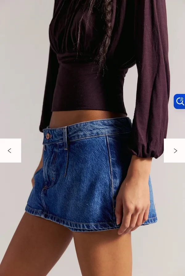 Free People Gallivanting Peekaboo Skort - Image 6