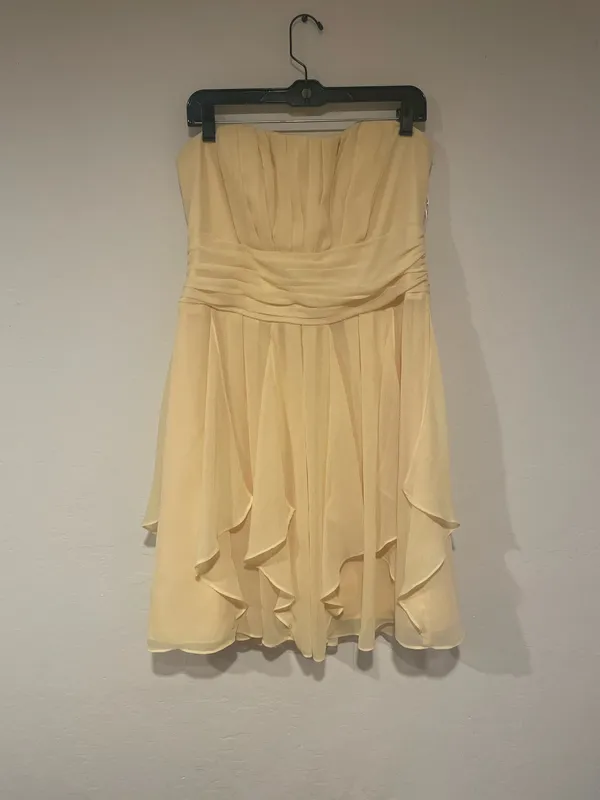 David’s Bridal Strapless Dress - Image 2