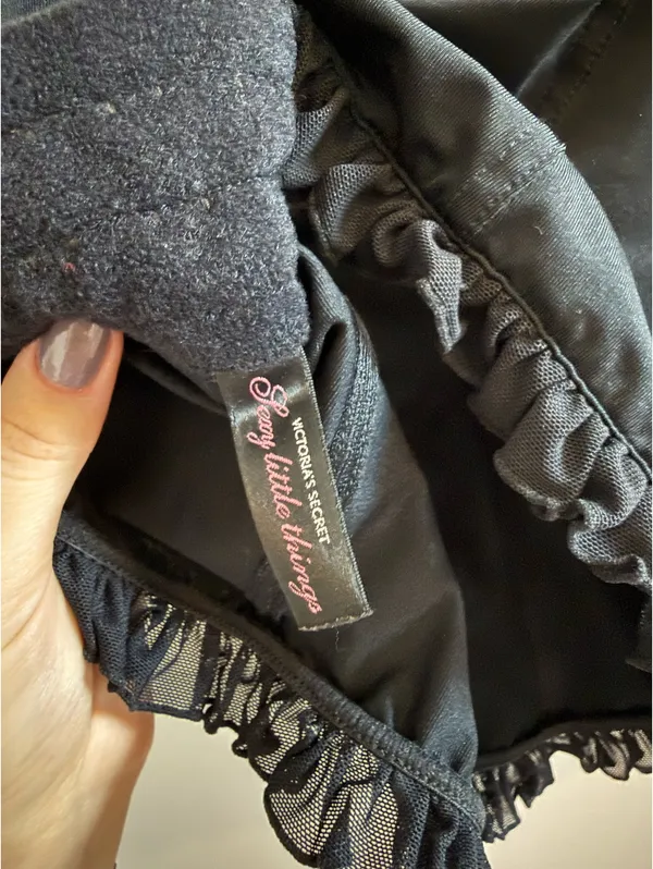 Black Victoria's Secret Corset Top - Image 5