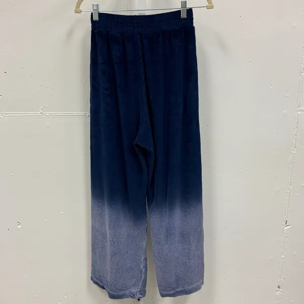 Anthropologie Electric& Rose Miramar Terry Pant in Blue Ombre Small Relaxed Navy - Image 3