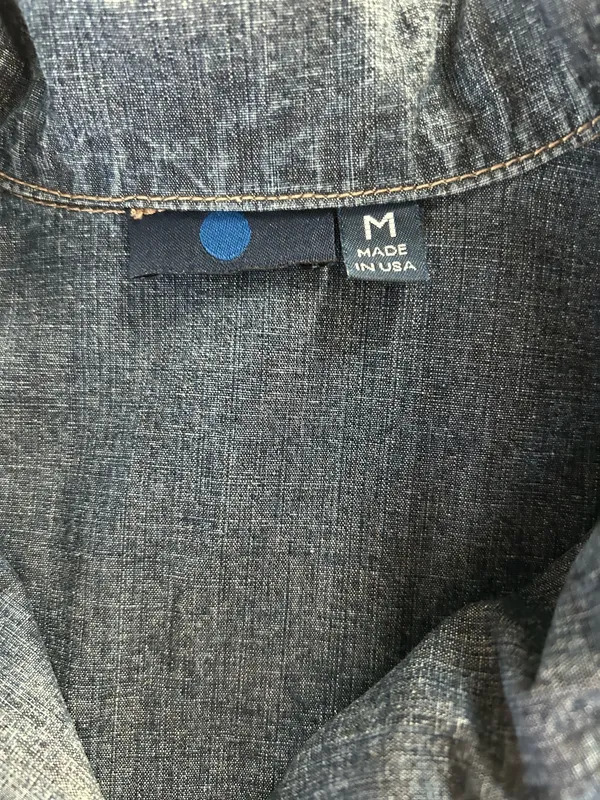 Jean Jacket Blue Size M - Image 2