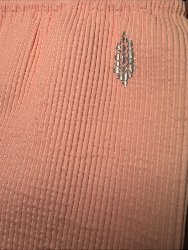 Free people movement ribbed bike shorts pastel peach M/L $38 - Image 3