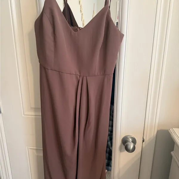Lulu's Mauve Maxi Dress - Image 2