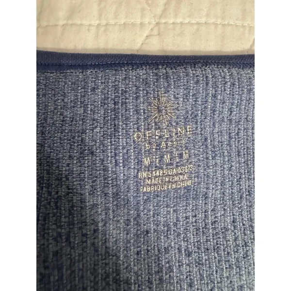Offline‎ Aerie Cropped Shirt Size medium - Image 4