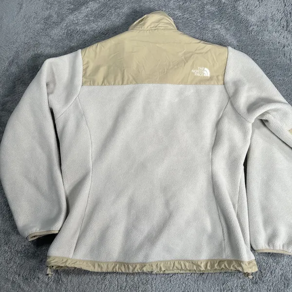 Vintage North Face Denali Jacket Women's Size Large Brown Full Zip Fleece Y2K - Image 9