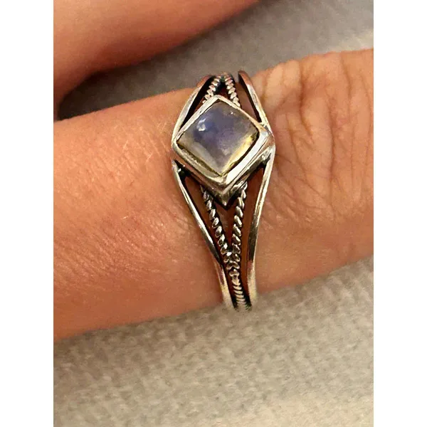 925 sterling silver ring band size 9 lot b36 - Image 2