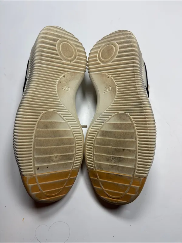 De Florance Vintage Sneakers Shoes DF Cloudea Lightweight Beige Black S-558 Sz 9 - Image 7