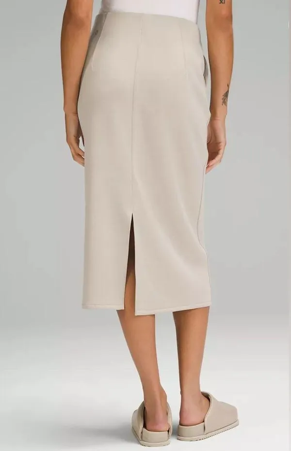 NWT Lululemon Softstreme High Rise Midi Skirt - Image 2