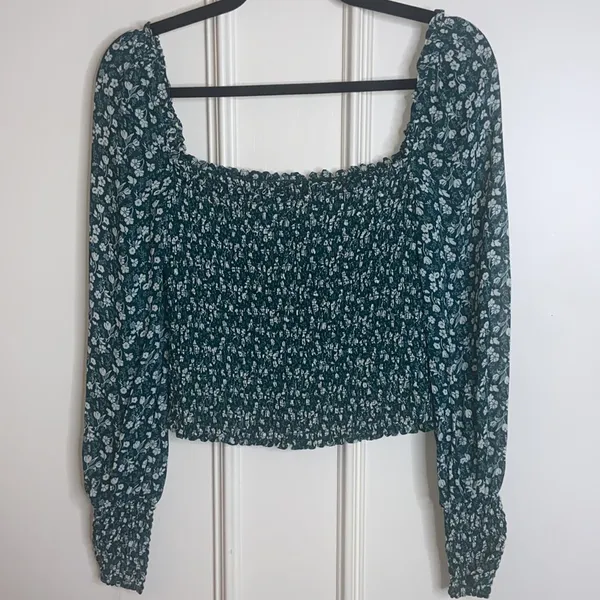 Reformation Pinto Smocked Top - Image 8