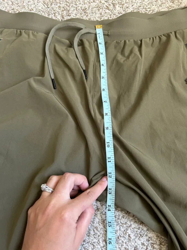 NWOT Olive Green Cargo Jogger Pants Lightweight Casual Comfy XXL - Image 6