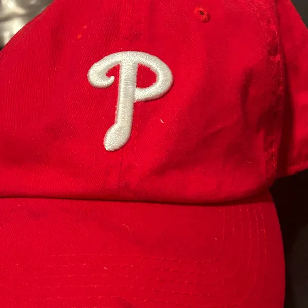 Phillies Red Baseball Cap with White Logo - Image 8