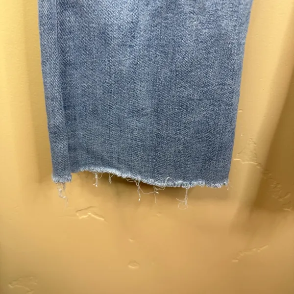 MOTHER Hustler Ankle Fray Full‎ Length Size 25 Denim Jeans Blue Distressed - Image 6