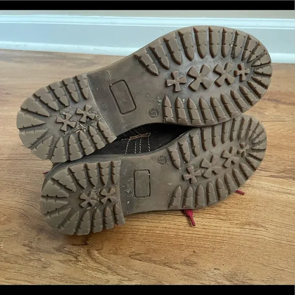 Eric‎ Michael suede upper hiking boots sz 6.5 - Image 4