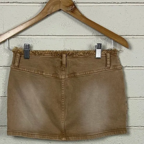 Windsor Tan Mini Skirt size XS NWT - Image 8
