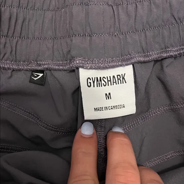 Gymshark Charcoal Women's Athletic Shorts - Image 2