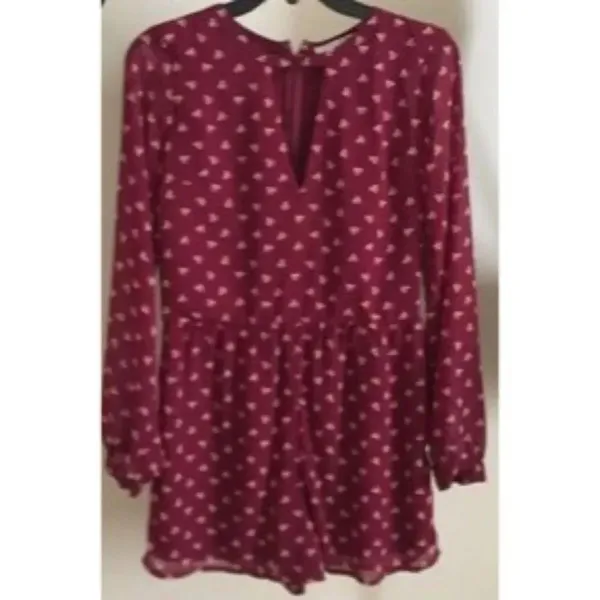 ✨HP 6-2-17✨Women's Cutout Long-sleeve Romper✨ - Image 5