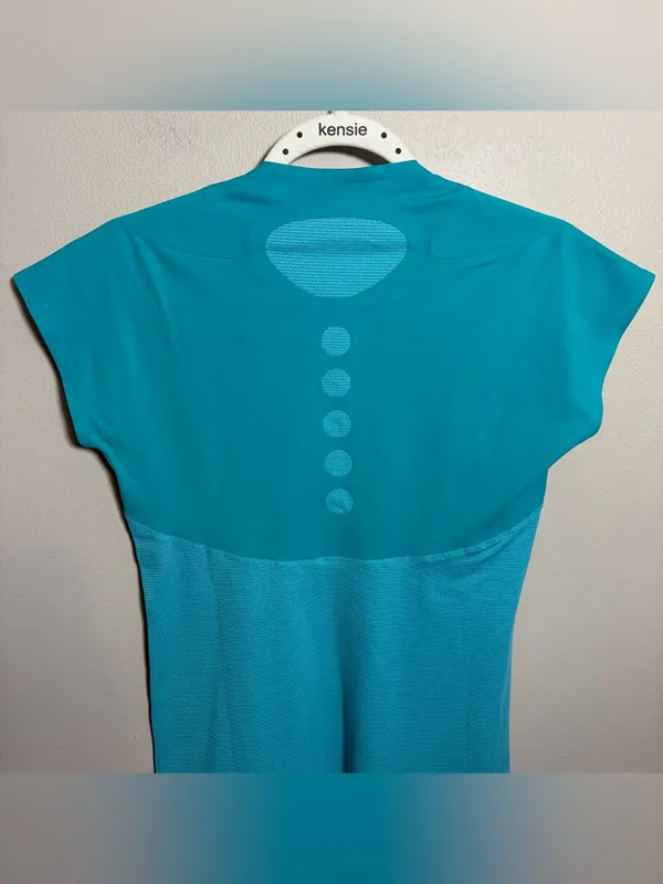 Merrell Select Wick Active Shirt Teal T-Shirt - Image 4