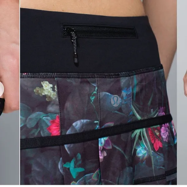 Lululemon Run: Pace Setter Skirt (Regular)
Curious Jungle Multi / Black - Image 3