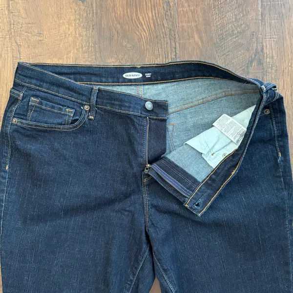 OLD NAVY Curvy Skinny blue jeans, plus size 14 - Image 4