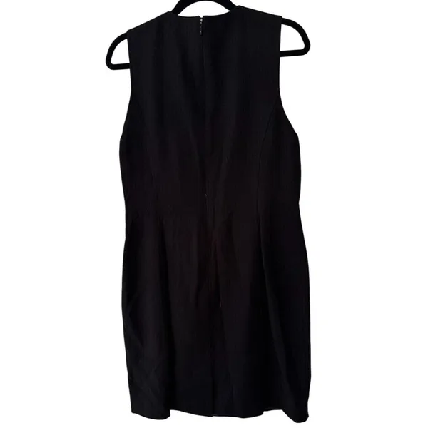 The Limited Vintage Black Wool Dress Sheath Career Office Size 12 Made in‎ USA - Image 2