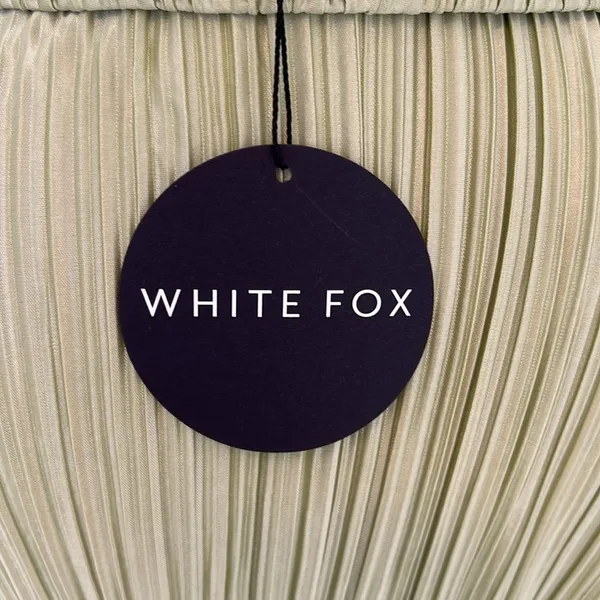 White Fox More About Me Mini Dress Pistachio - Image 9