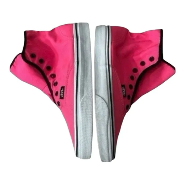 Vans Off The Wall Hot Pink High Top Skateboard Shoes Women Size 6.5 Men Size 5 - Image 6