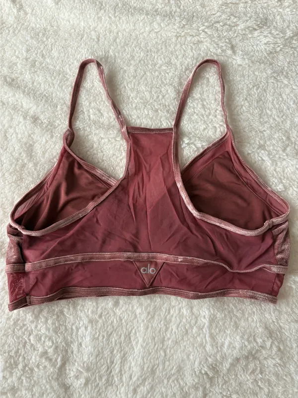 Alo Yoga Velvet Bra - Image 3